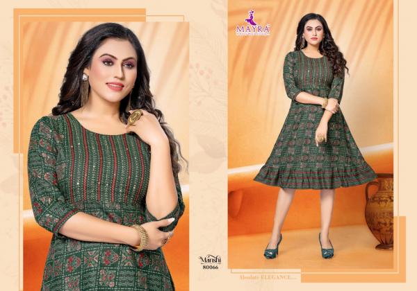 Mayra Manshi Rayon Exclusive Kurti Collection